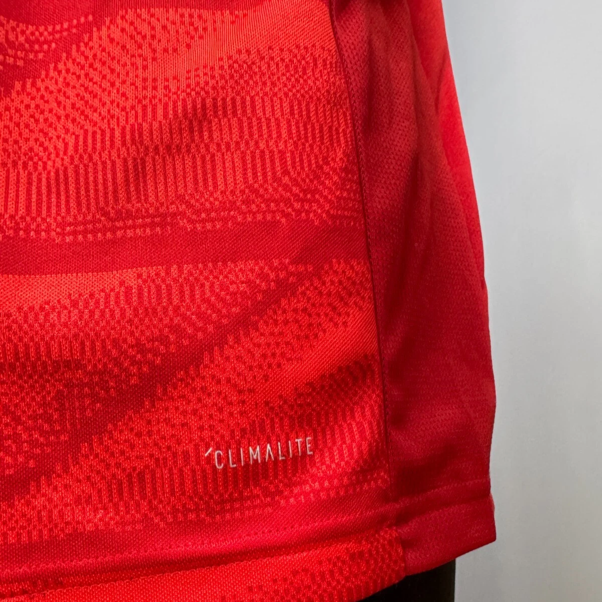 Adidas Bayern Munich Black Soccer Jersey 2019 20 Season Men’s Red