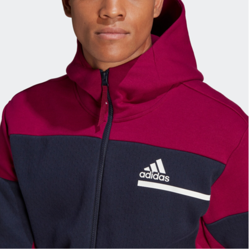 Мужская куртка adidas Z.N.E. (синяя) — фото 6