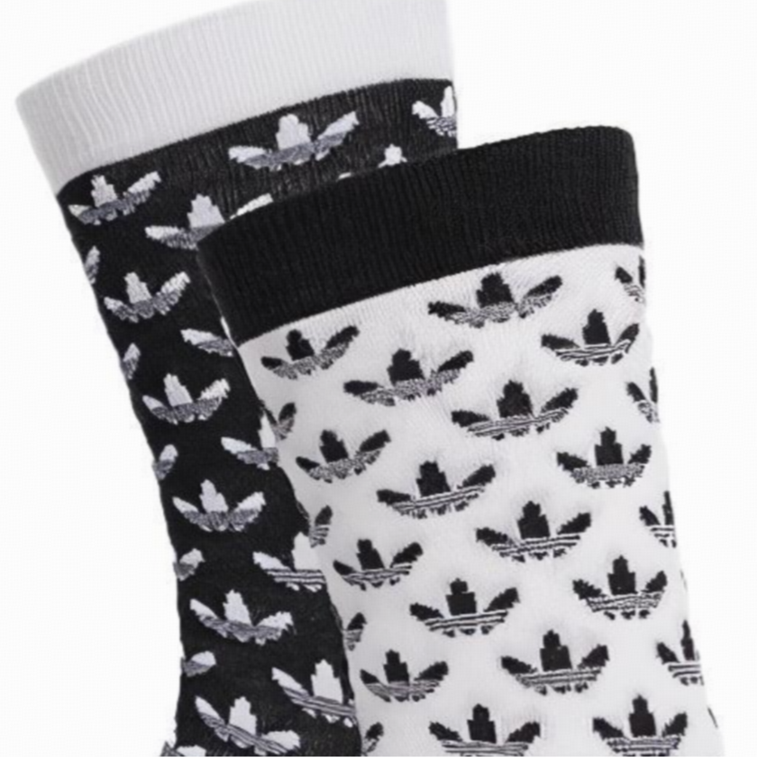 Adidas Originals Thin Cr Sock Gr Crew Socks Unisex 2 Pack Multicolor