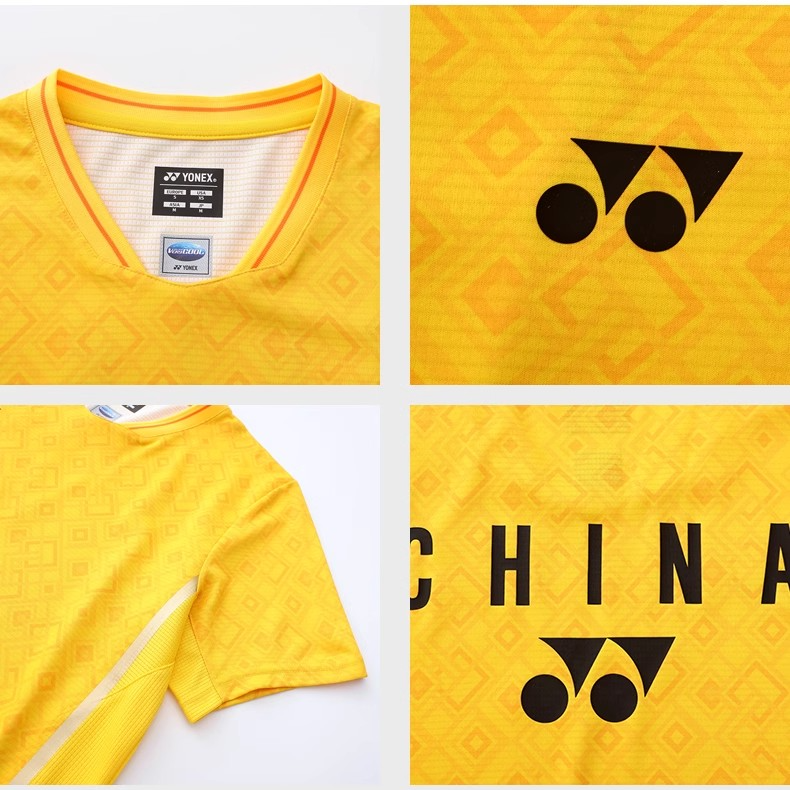 YONEX Grand Competition Collection Badminton Jersey Men’s Kerria Yellow