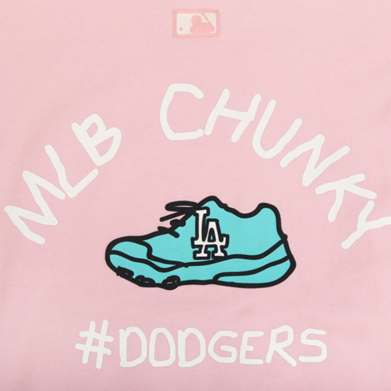 Худи MLB (розовый) — фото 3