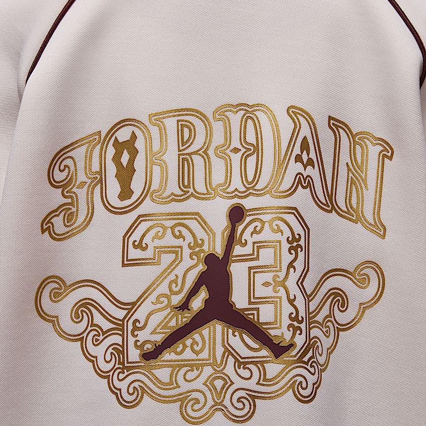 Женское худи Jordan FW25 CNY (белый) — фото 3