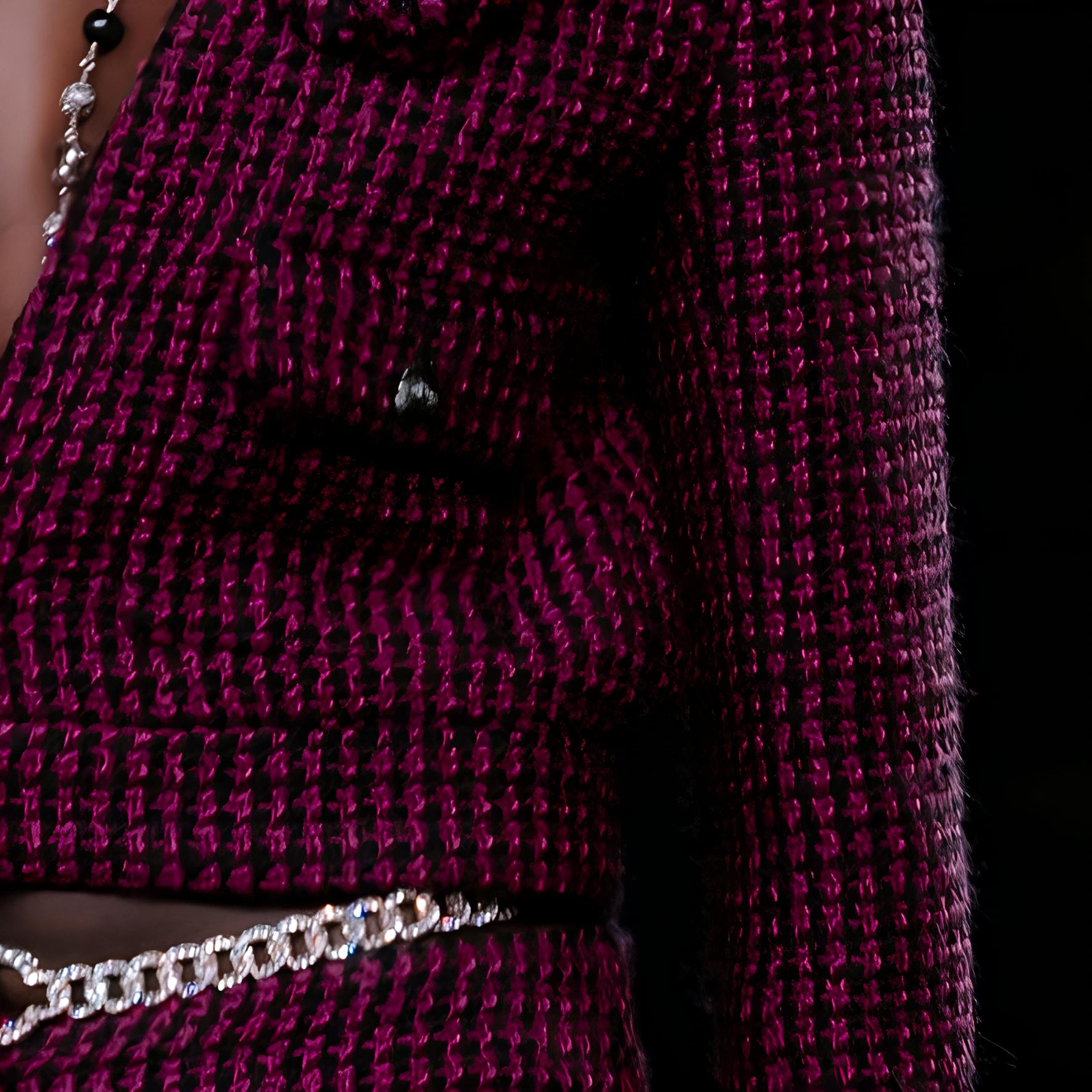 Женская куртка Chanel 23K (розовая) — фото 6