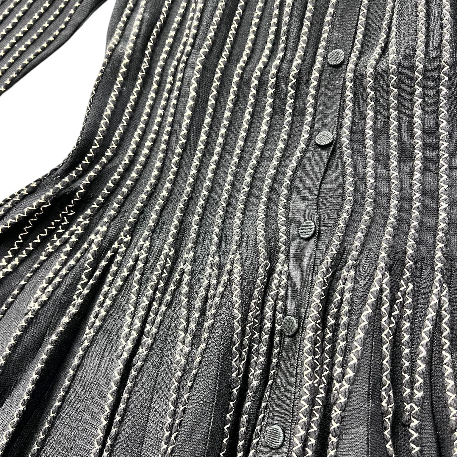 Женский свитер Alexander McQueen Knitwear (черный) — фото 4