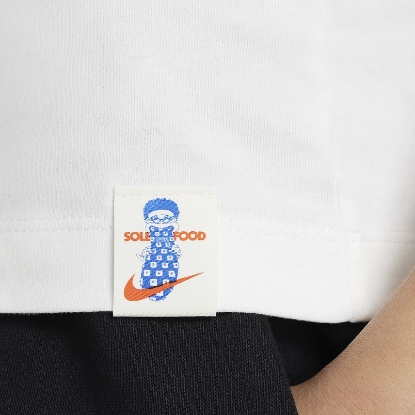 Футболка Nike Sportswear Logo (белая) — фото 5