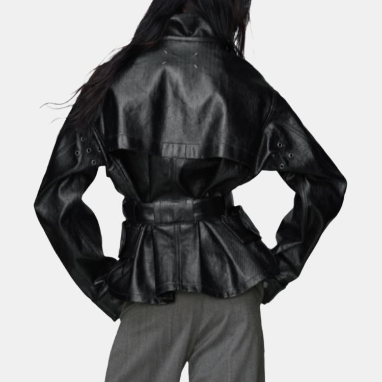Куртка Maison Margiela (черная) — фото 4