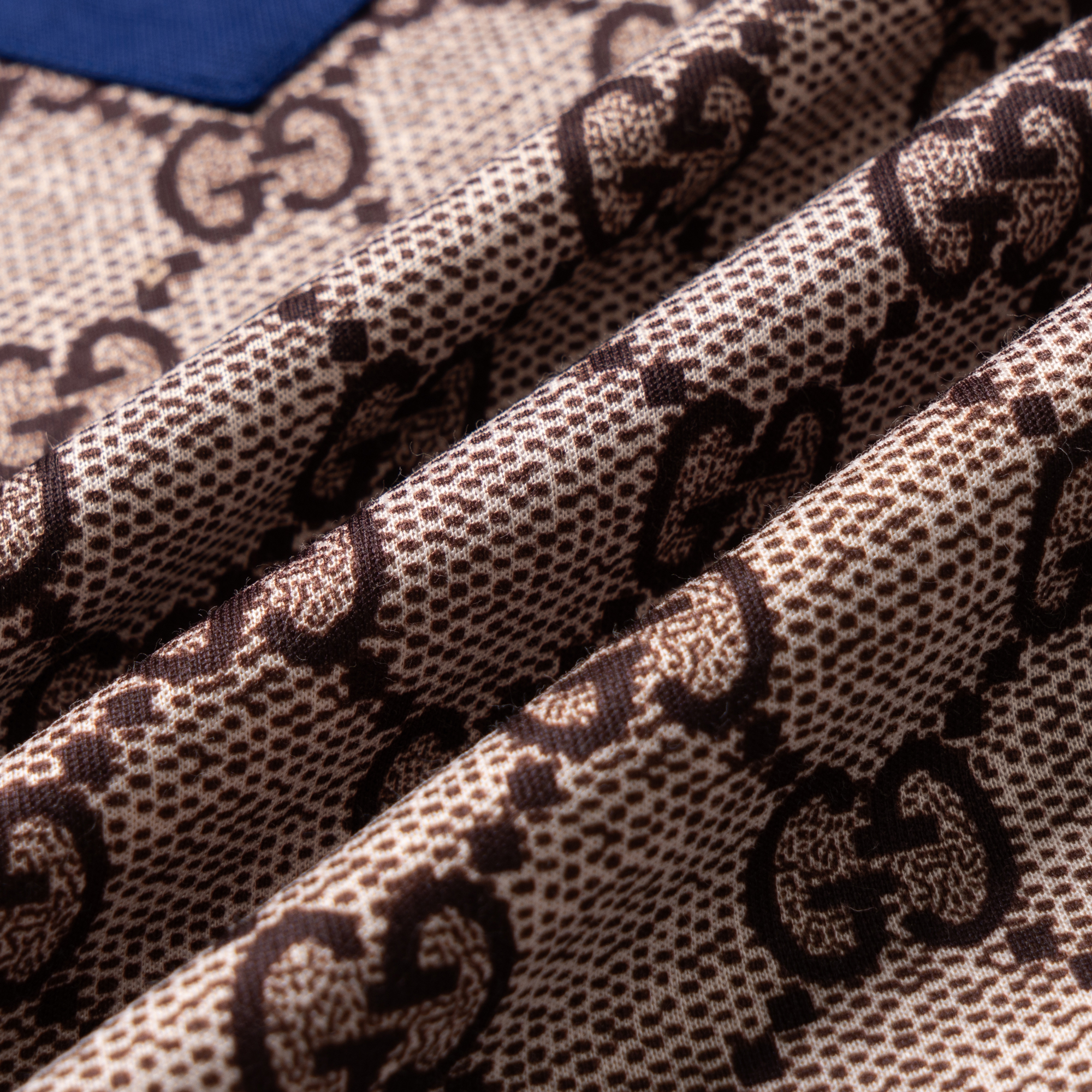 Женское платье Gucci С принтом (бежевое) — фото 6