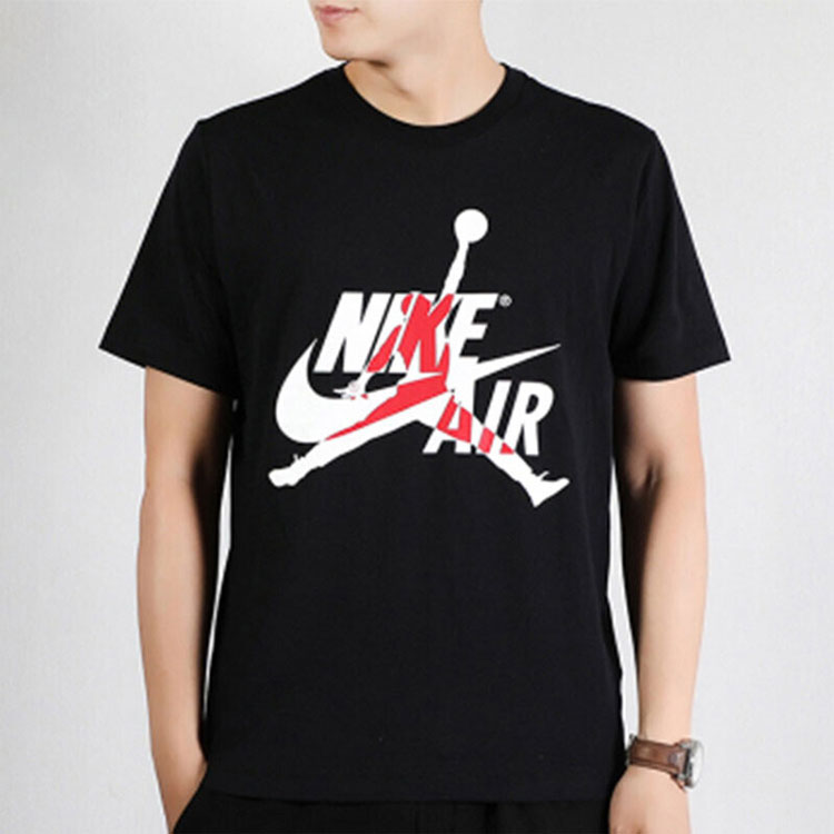 Мужская футболка Jordan Air Jumpman (черная) — фото 3