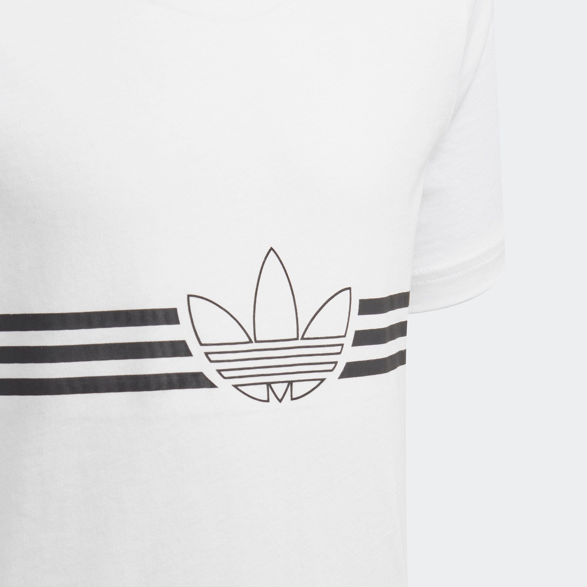 Мужская футболка adidas (белая) — фото 5