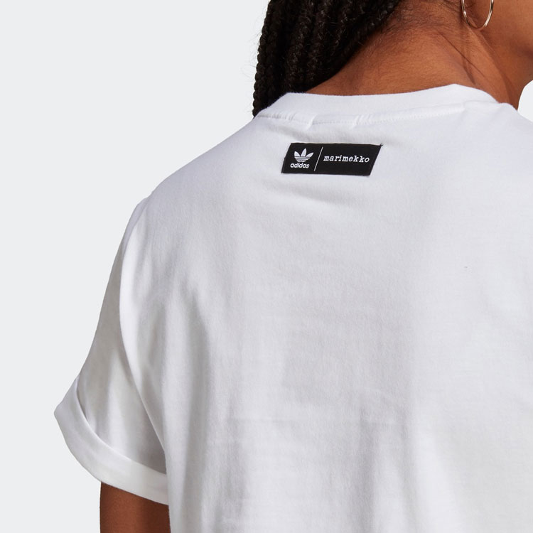 Женская футболка adidas originals Logo T (белая) — фото 5