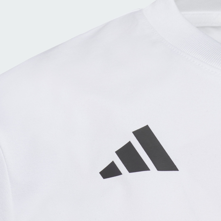 Футболка adidas (белая) — фото 3