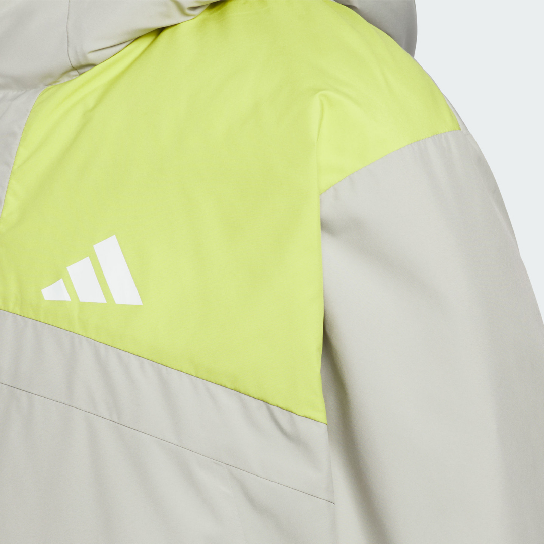 Пуховик adidas Reversible Down (черный) — фото 4