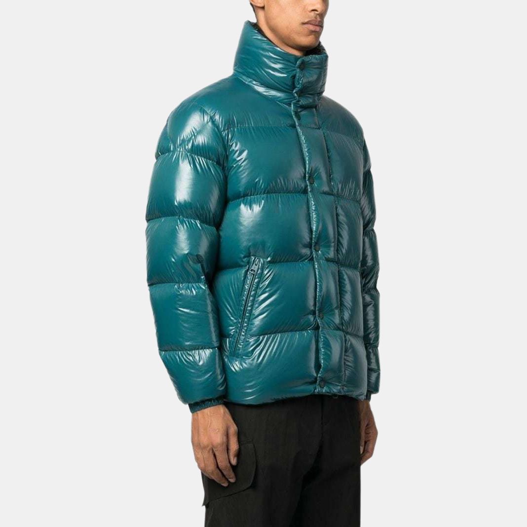 Пуховик Moncler FW23 Dervox (синий) — фото 4