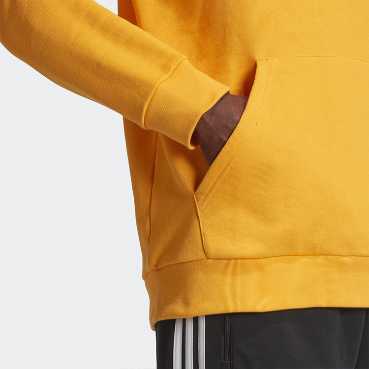 Мужское худи adidas originals Trefoil Hoodie (черное) — фото 5