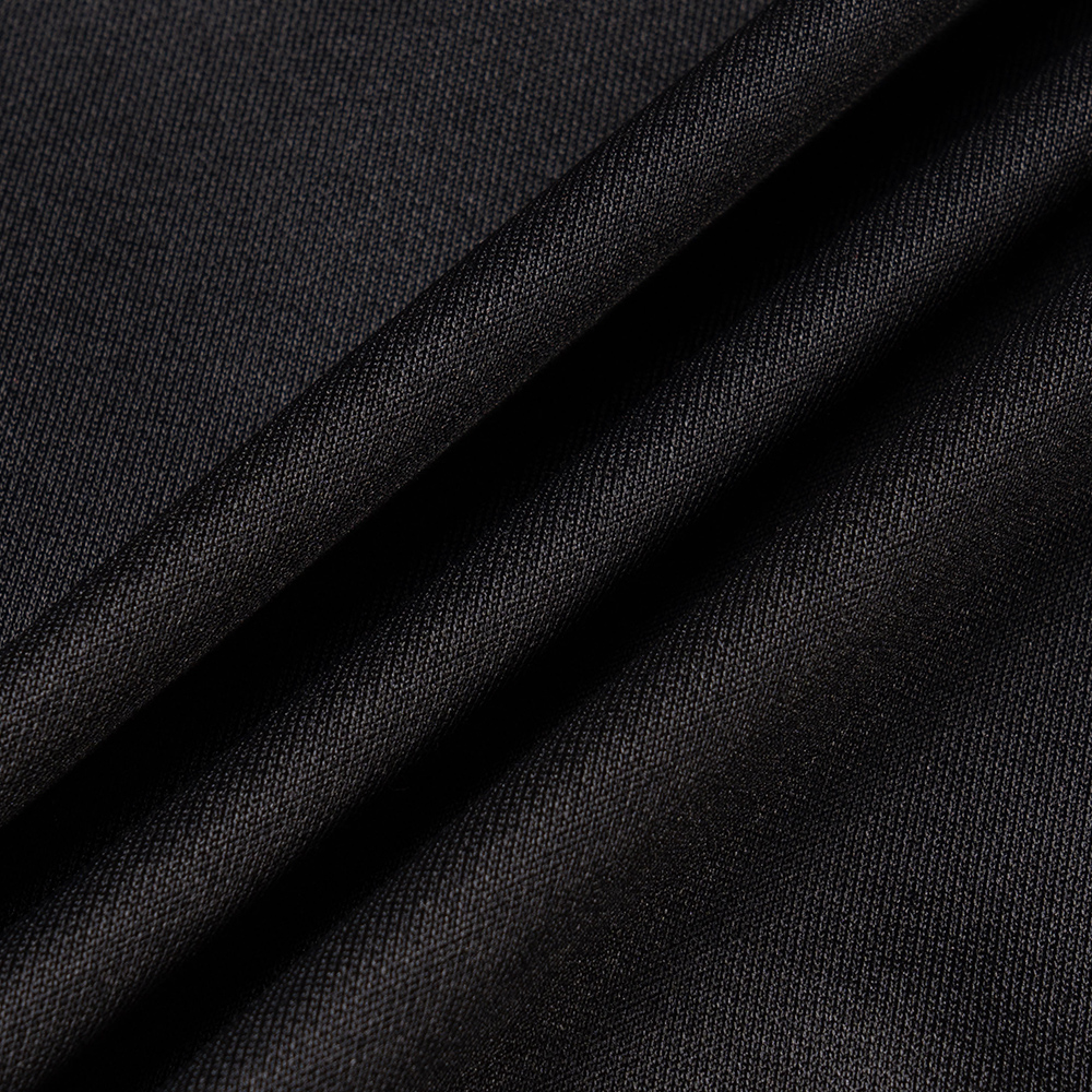 Мужская куртка Gucci Technical Jersey Track Jacket (черная) — фото 11