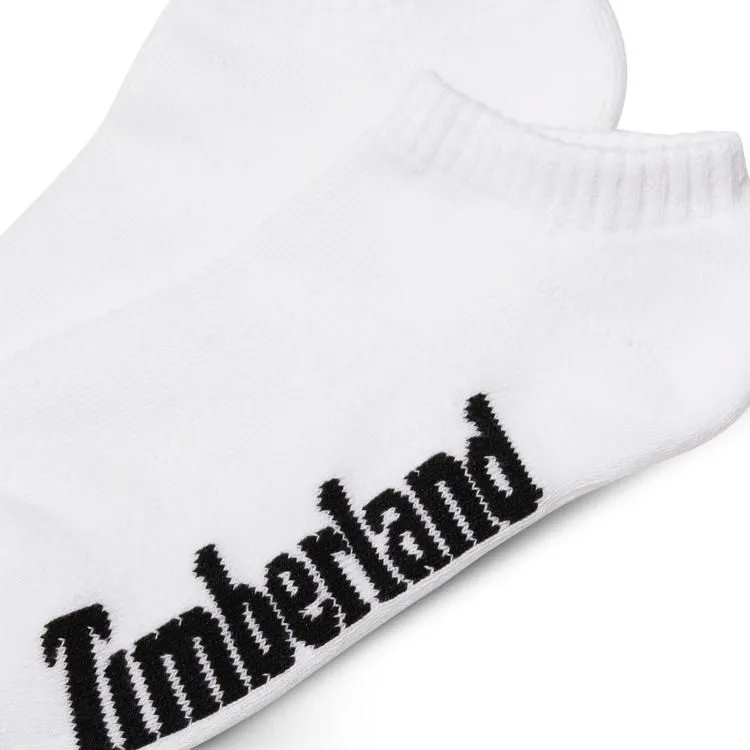 Timberland Ankle Socks Unisex 3 Pack White