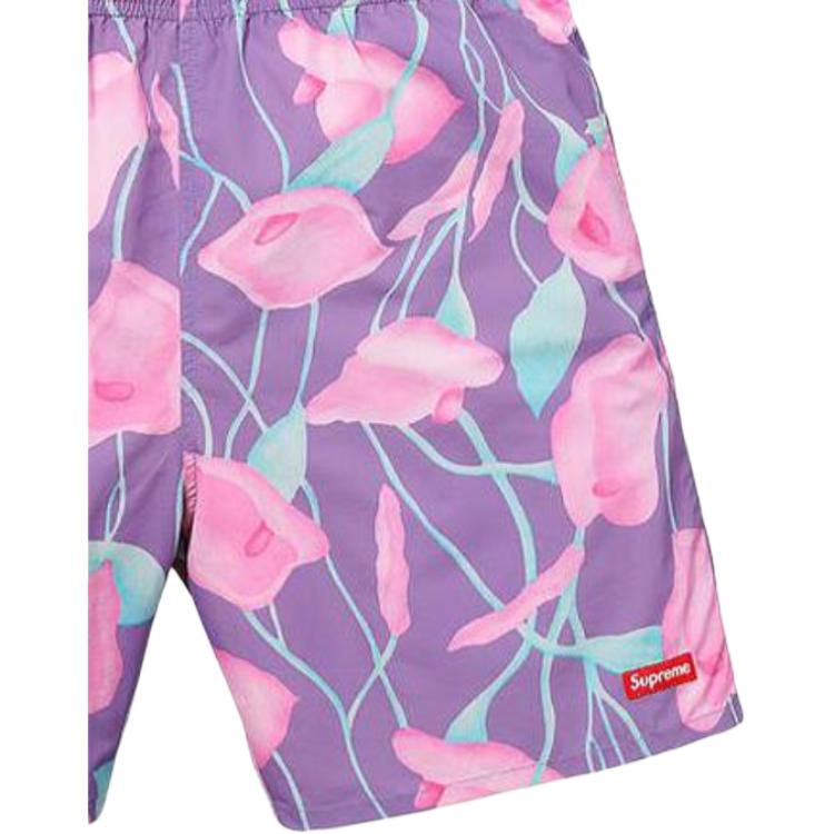 Шорты Supreme SS18 Floral (разноцветные) — фото 3