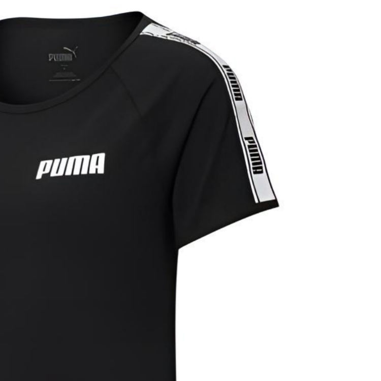 Женская футболка PUMA Tape T (черный) — фото 3