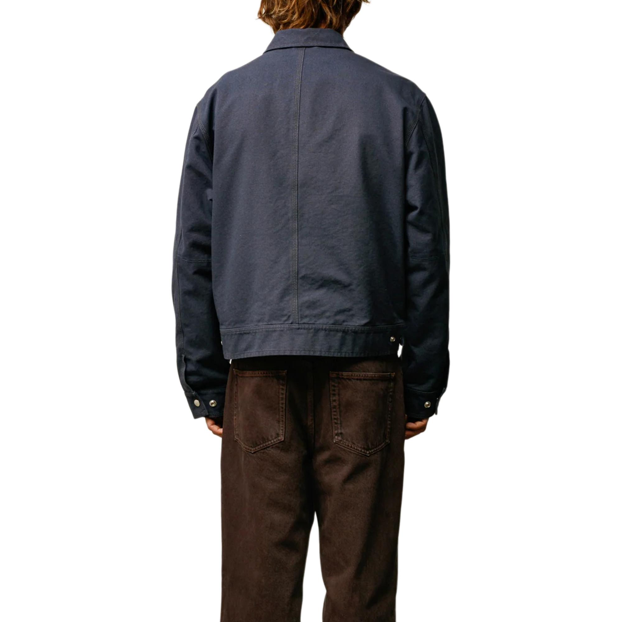 Куртка Stussy SS26 Work Jacket Collared (коричневая) — фото 8