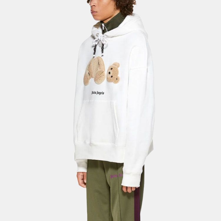 Мужской свитшот PALM ANGELS SS21 (белый) — фото 3