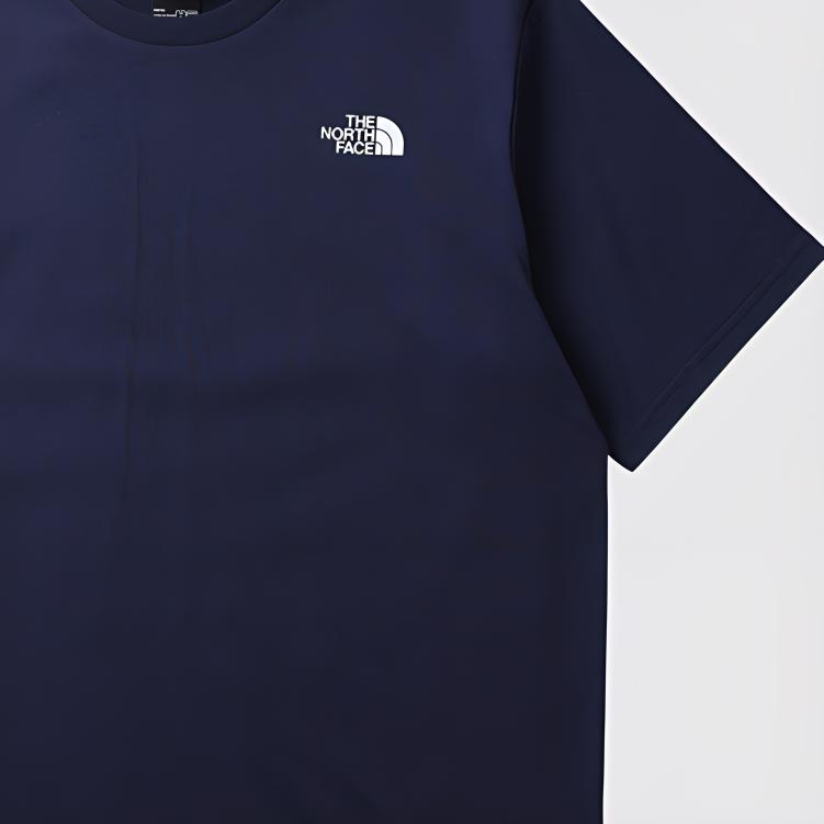 THE NORTH FACE Quick Dry T Shirts Unisex Blue
