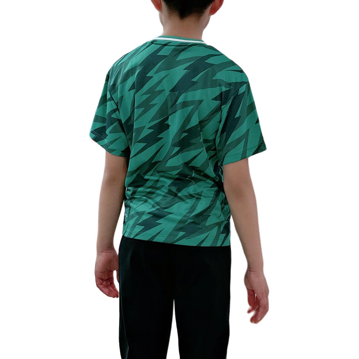 Мужская футболка adidas adidasT GRAPHIC SHORT SLEEVE T-SHIRT (салатово-зеленая) — фото 6