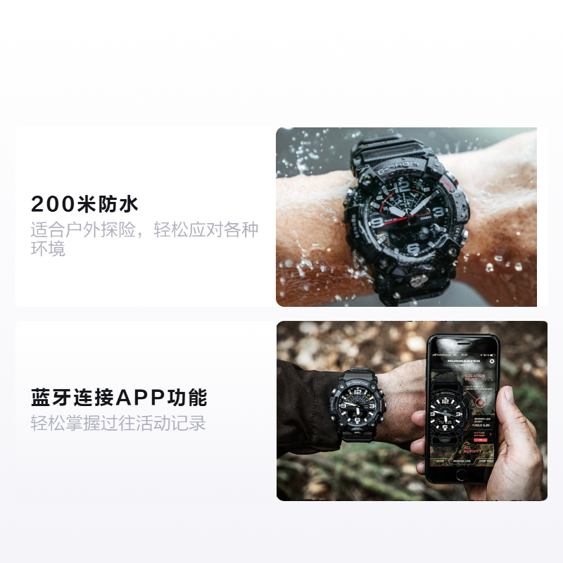 Мужские часы G-SHOCK (черный) — фото 2