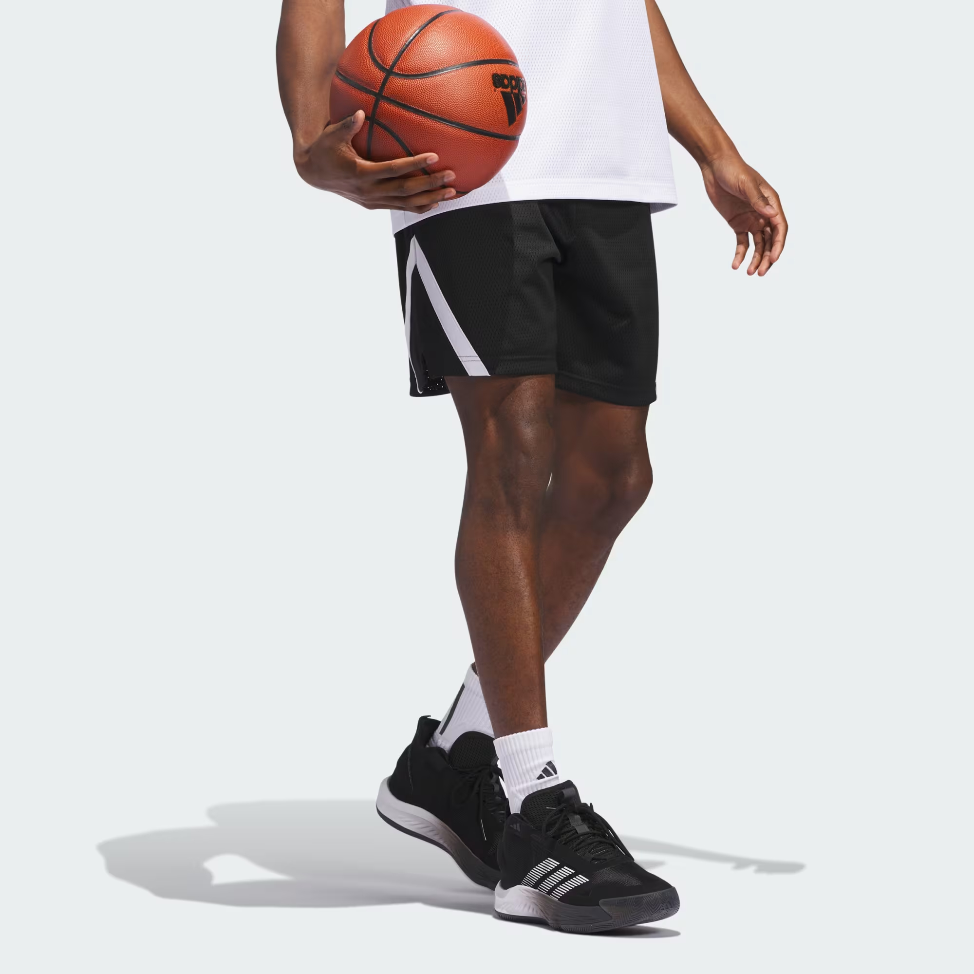 Adidas Basketball Shorts Men’s Black/White