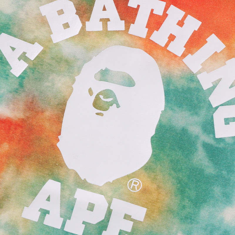 Детская футболка A BATHING APE (разноцветная) — фото 3