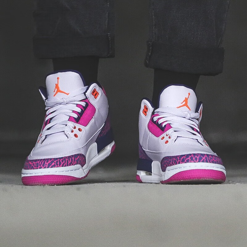 Кеды Jordan JordanAir 3 (розовыйфиолетовый) — фото 6