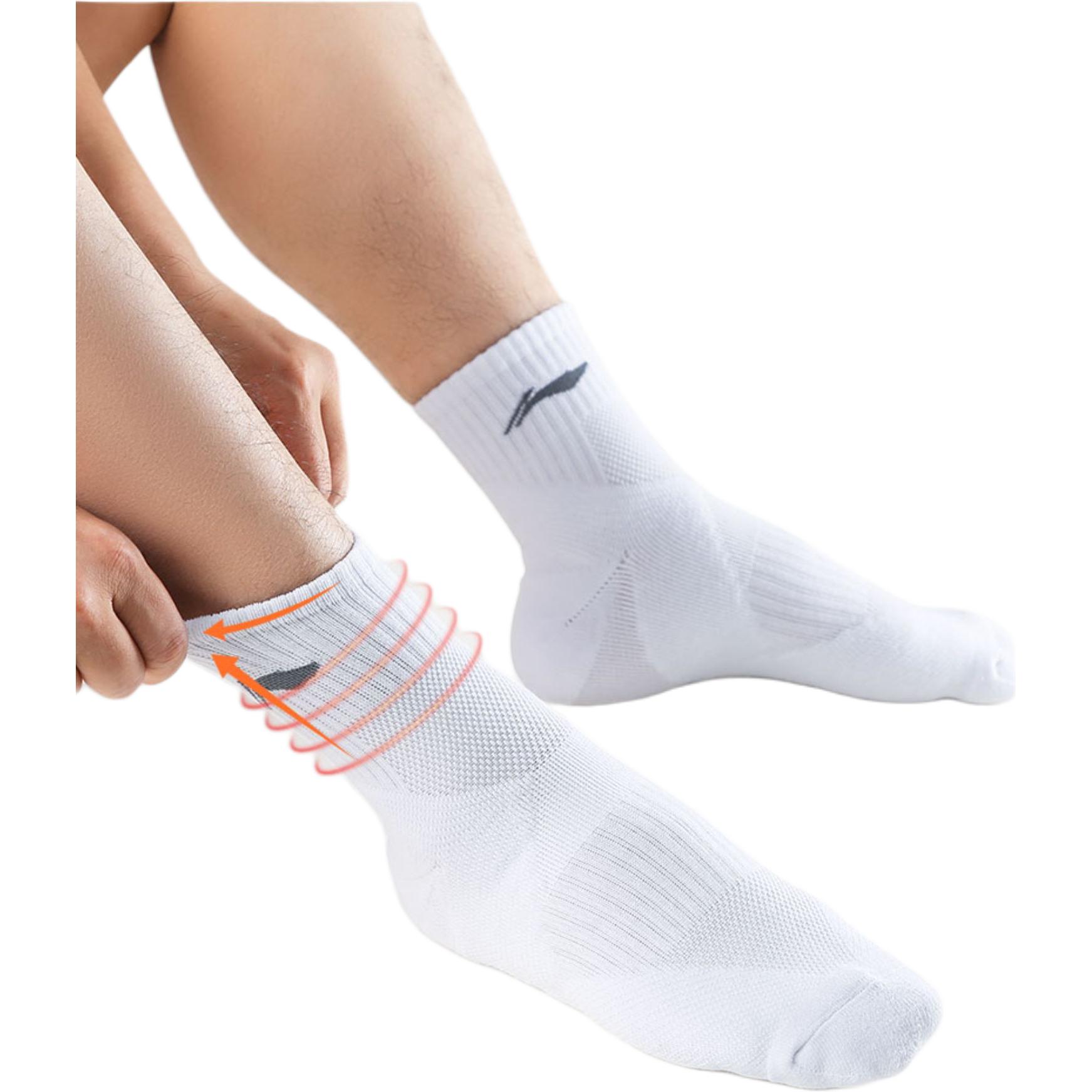 Li Ning Ankle Socks Unisex 3 Pack