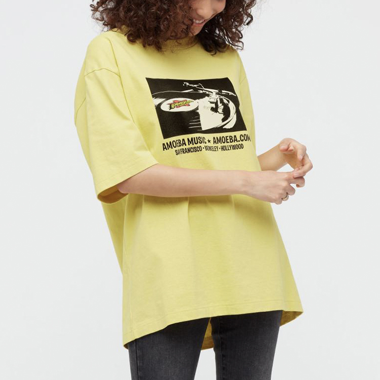 Футболка UNIQLO (желтая) — фото 3