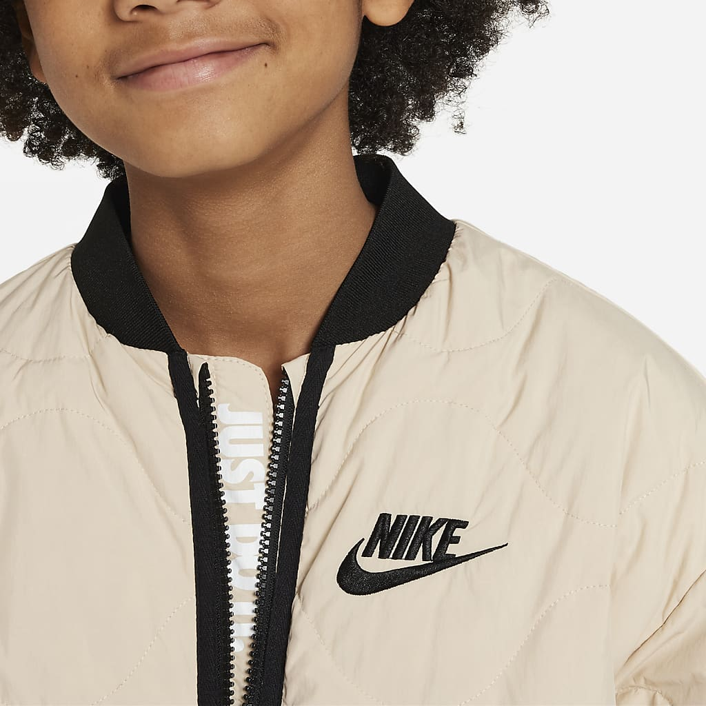 Детская куртка Nike (белый) — фото 4