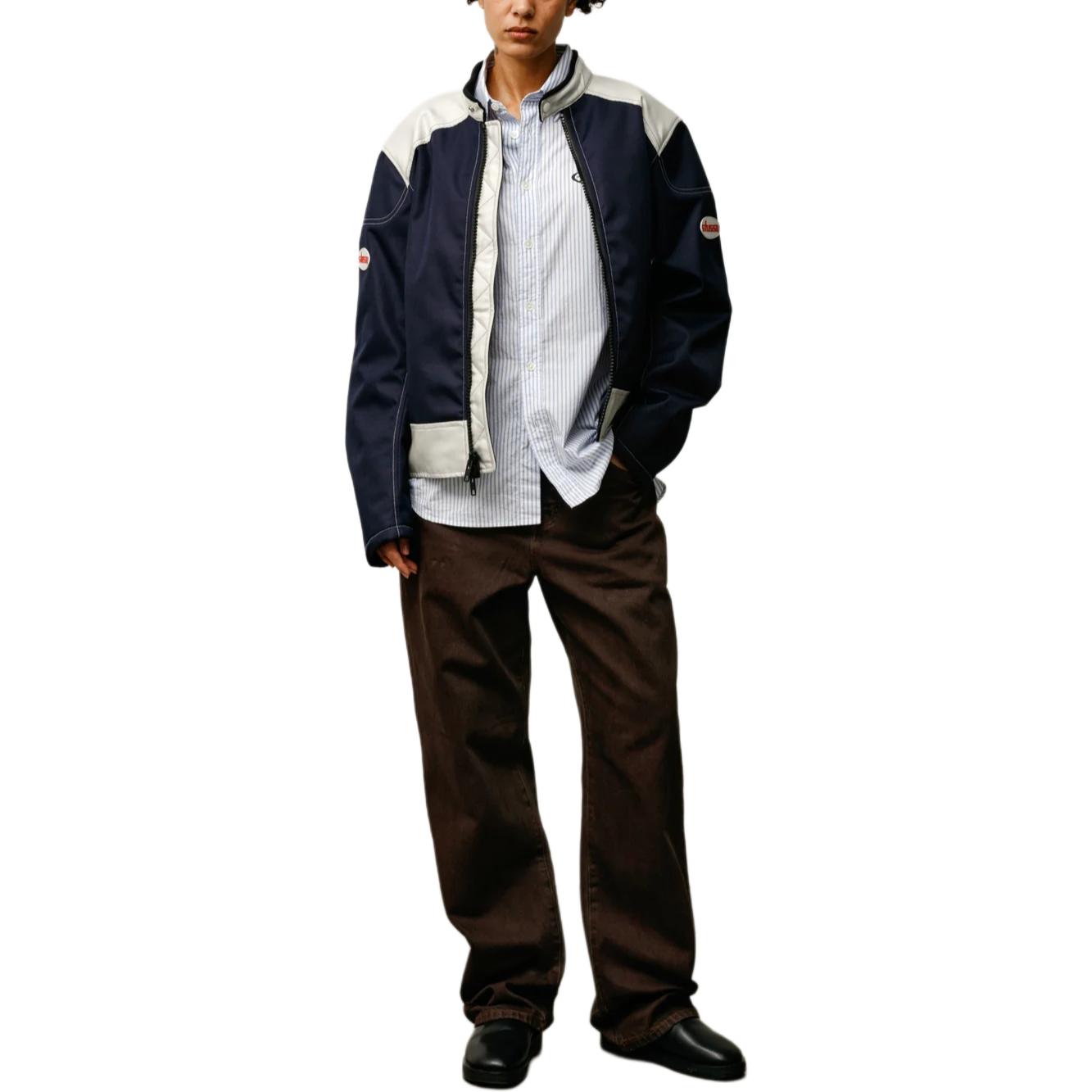 Куртка Stussy SS26 Moto Jacket (черная) — фото 5