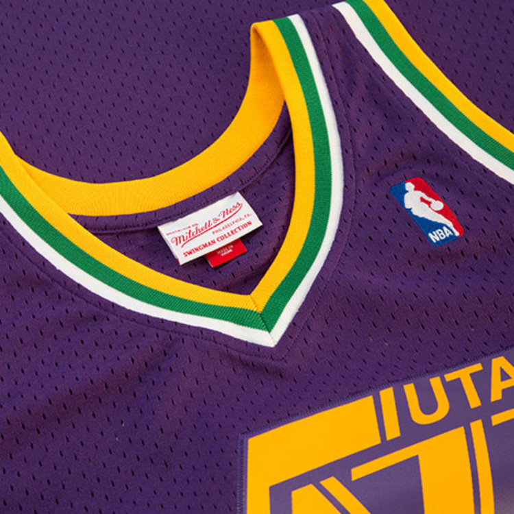 Mitchell & Ness Utah Jazz 1991 92 Karl Malone Swingman Jersey