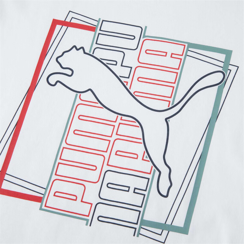 Детская футболка PUMA StreetstyleT (белая) — фото 3