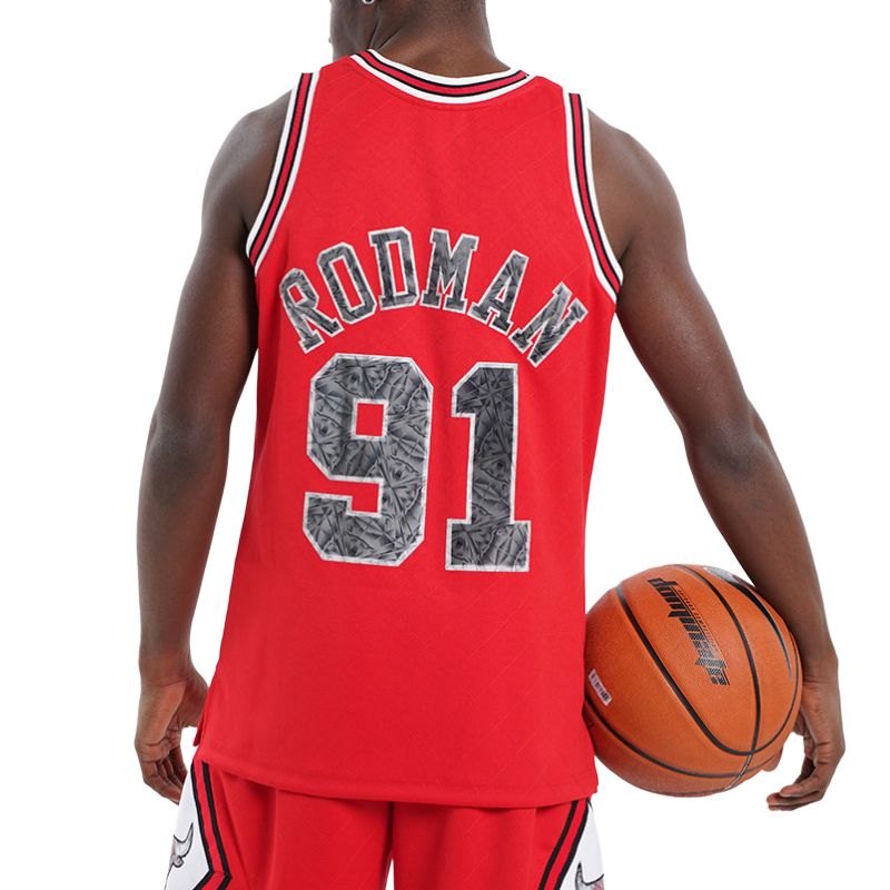 Mitchell Ness Basketball Jersey Men’s Red