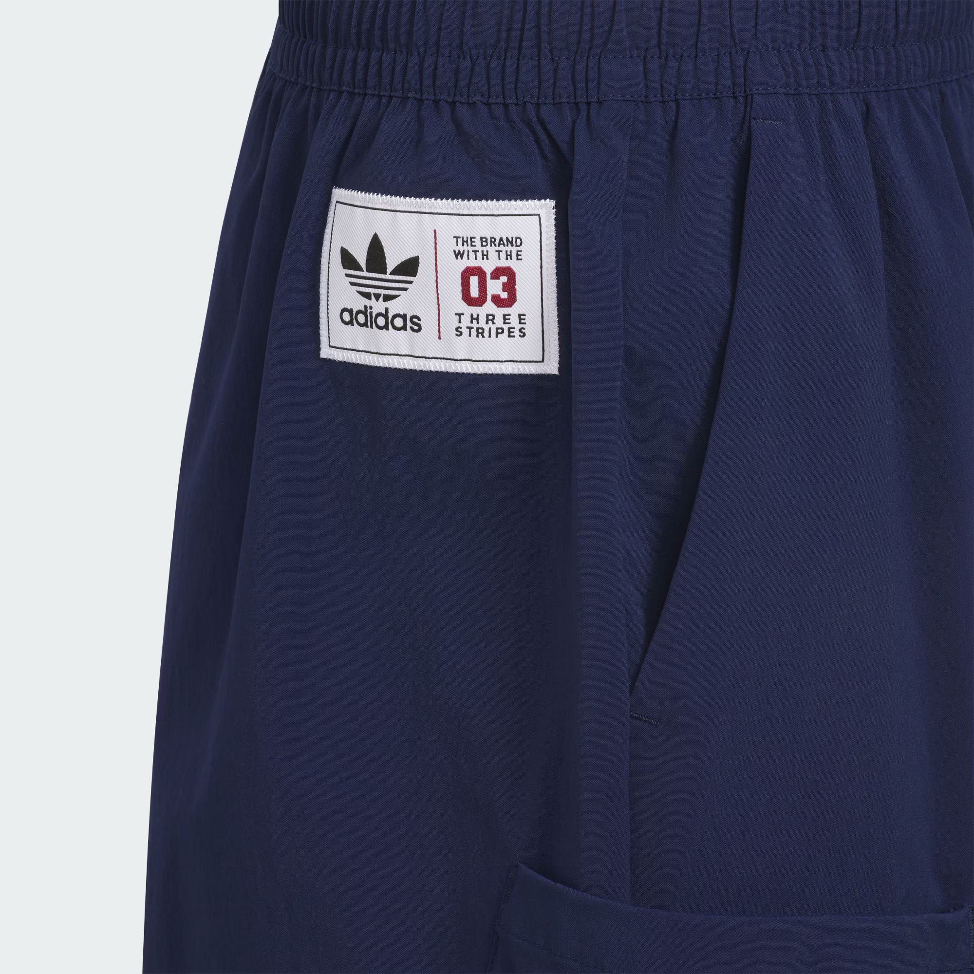 Мужские шорты adidas originals WOVEN SHORT (темно-синие) — фото 4