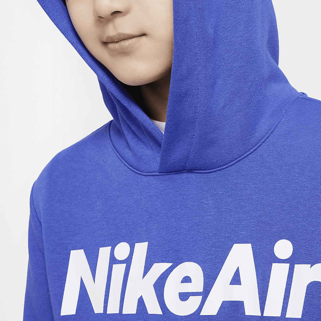 Мужская худи Nike (синяя) — фото 5