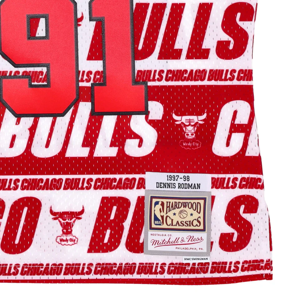 Mitchell Ness Basketball Jersey Men’s Red