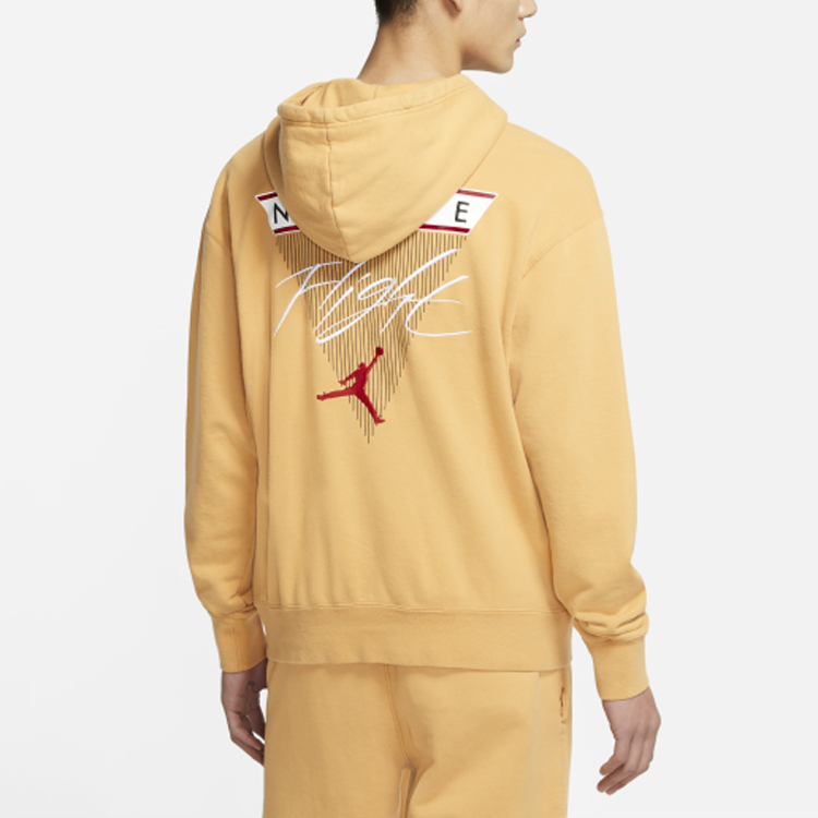 Мужское худи Jordan Retro Hoodie (коричневое) — фото 3