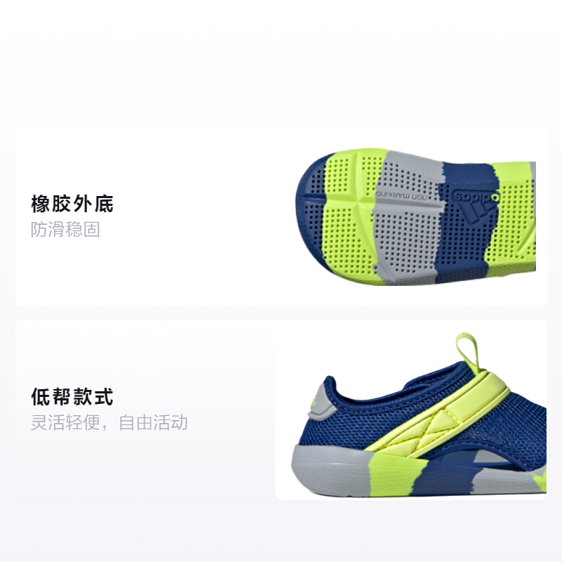 Кроссовки adidas (сине-желтые) — фото 2