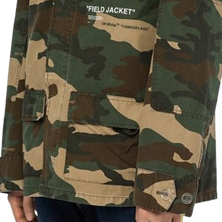 Мужская куртка OFF-WHITE Multi-Pocket (камуфляжная) — фото 5