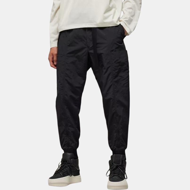 Y-3 crinkled track pants