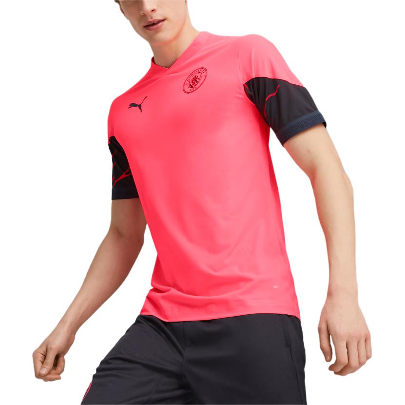 PUMA 2023 24 Manchester City Puma Pro Training Shirt Soccer Jersey Men’s Pink