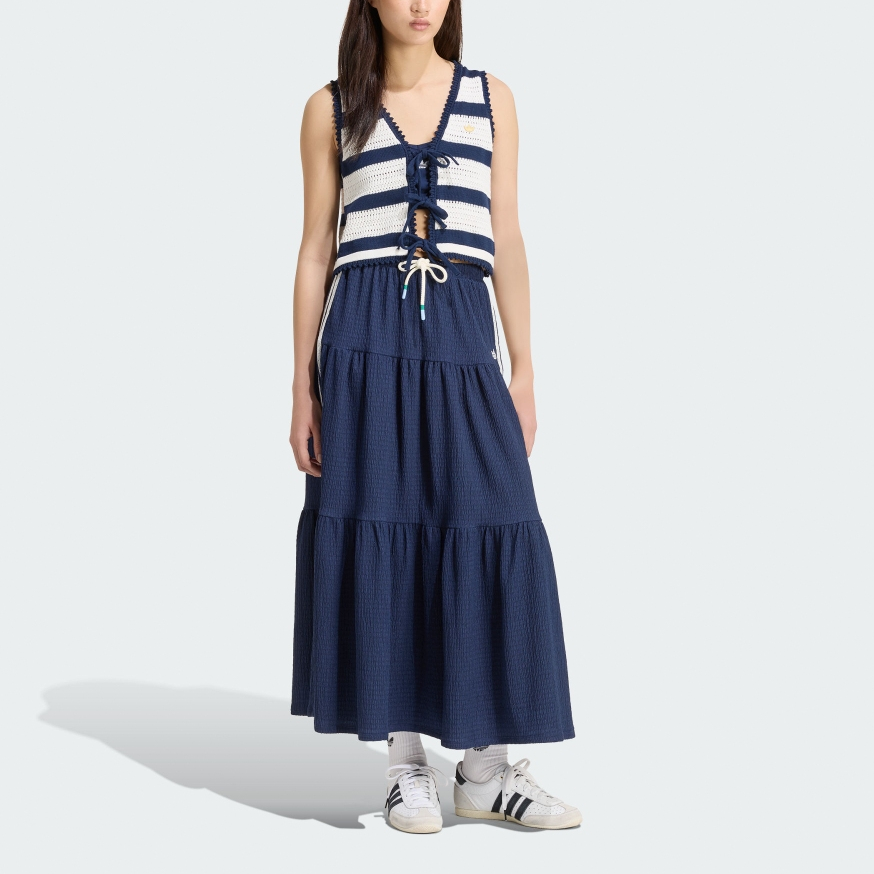 Женский жилет adidas originals RESORT S CROCHET (цвет на фото) — фото 5