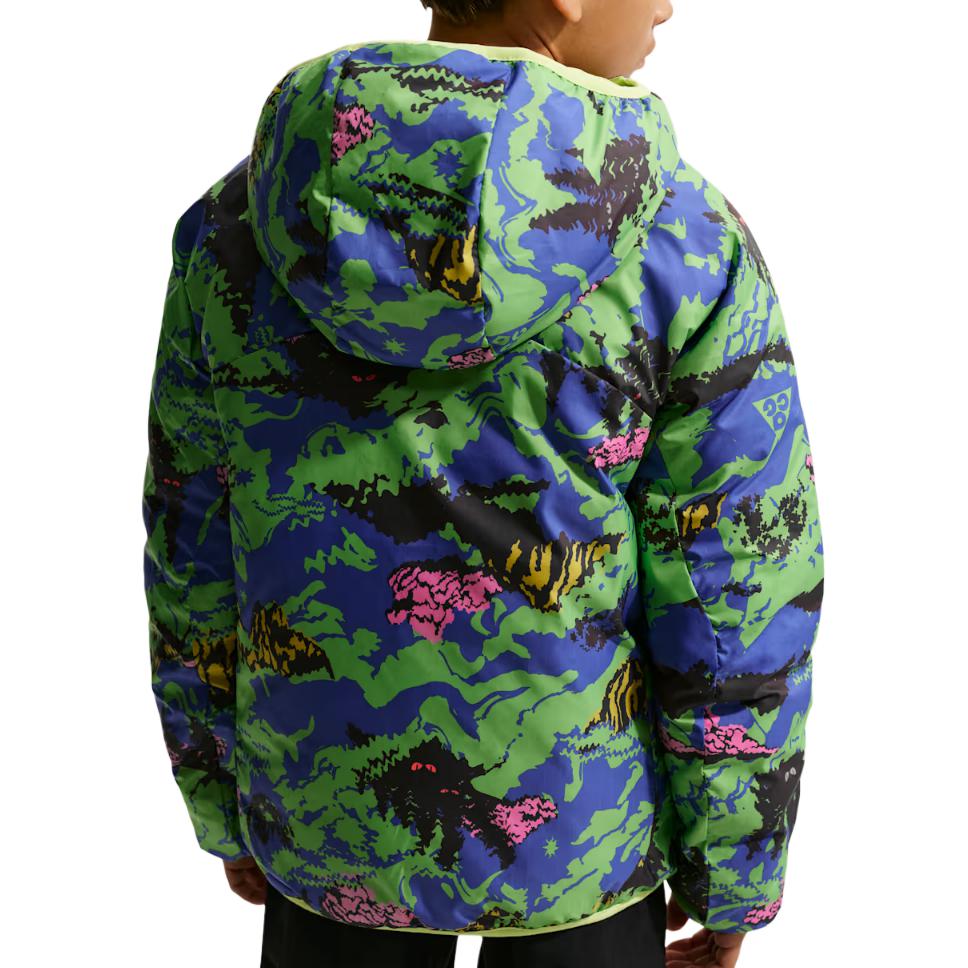 Детская куртка Nike FW25 ACG Lava Flow Therma-FIT ADV (желтая) — фото 5