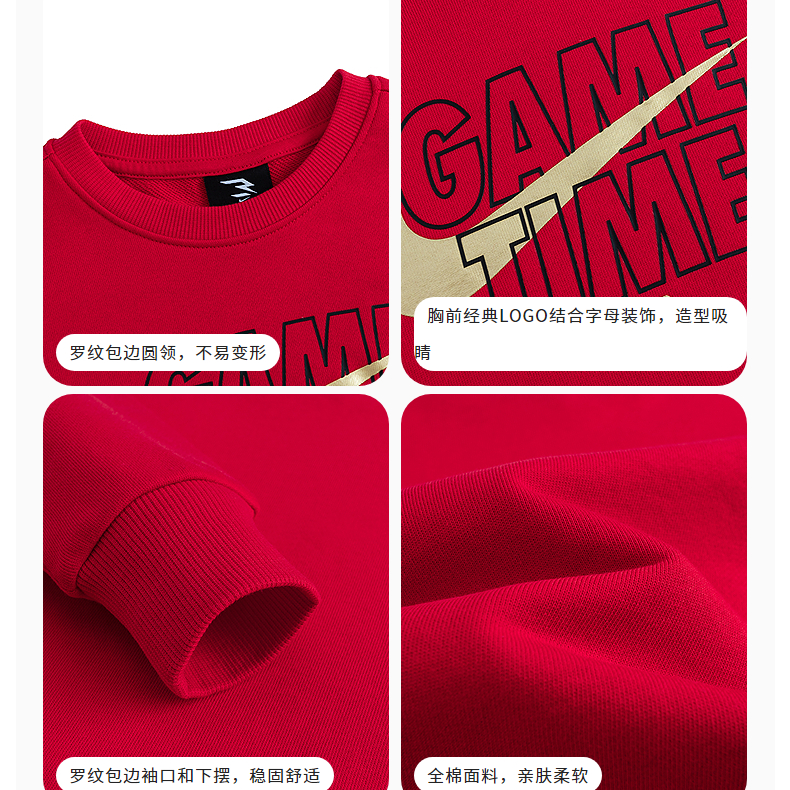 Худи Nike 3Brand (красное) — фото 5