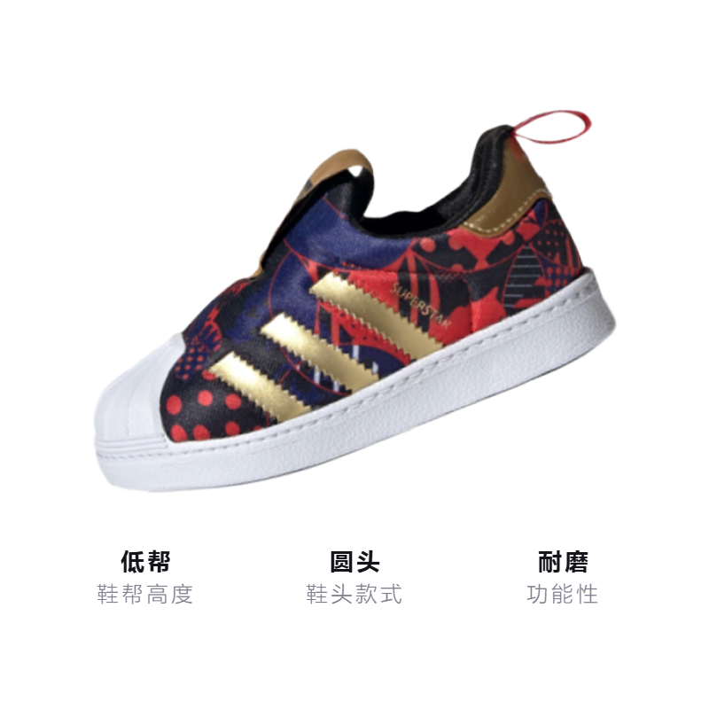 Кеды adidas originals SUPERSTAR 360 I (сине-фиолетовые) — фото 3