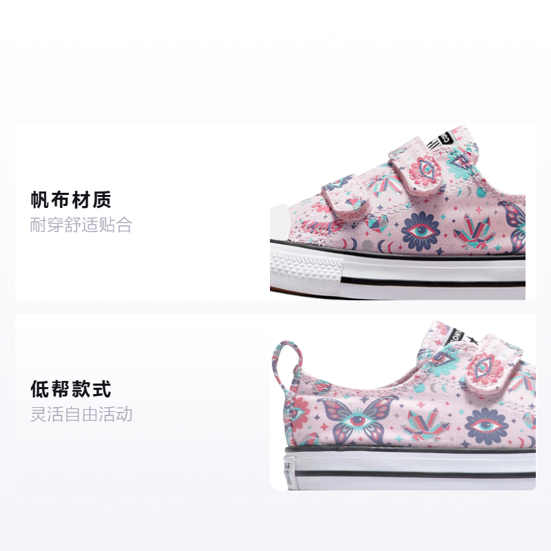 Кеды Converse All Star (розовый) — Розовый / красный — фото 2